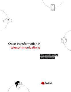 Open Transformation in Telecommunications – The Path to Agility and Innovation