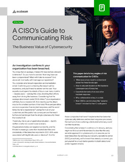 The CISO’s Guide to Communicating Risk