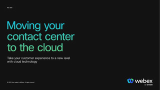 Moving your contact center to the cloud