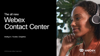 The all new Webex Contact Center