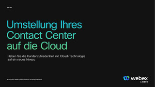 Umstellung Ihres Contact Center auf die Cloud