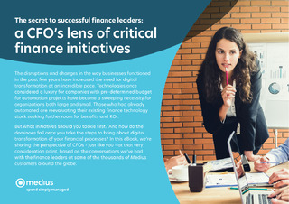 The Secret to Successful Finance Leaders: a CFO’s Lens of Critical Finance Initiatives
