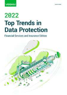 2022 Data Protection Trends Executive Brief for Financial Services