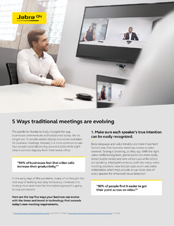 5 Ways Traditional Meetings are Evolving