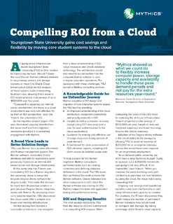 Compelling ROI from a Cloud