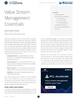 Value Stream Management Essentials