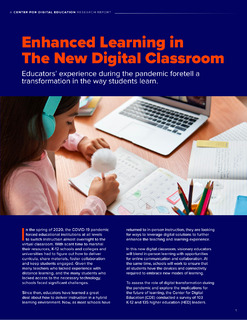 Enhanced Learning in The New Digital Classroom