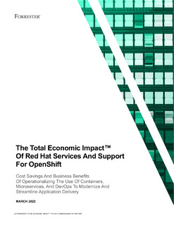 The Total Economic Impact™ Of Red Hat Services And Support For OpenShift