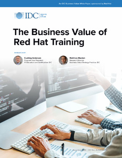 The Business Value of Red Hat Training