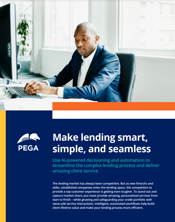 Make lending smart, simple, and seamless