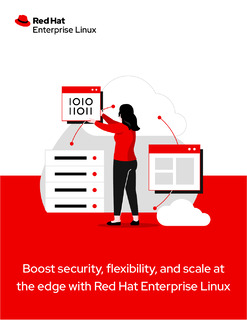Boost Security, Flexibility, and Scale at the Edge with Red Hat Enterprise Linux