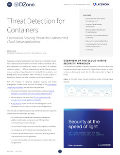 Threat Detection for Containers