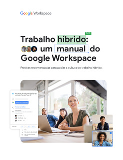 Manual do Google Workspace: a jornada de trabalho híbrido