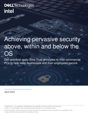 Achieving pervasive security above, within and below the OS