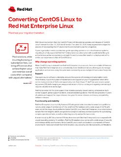 Converting CentOS Linux to Red Hat Enterprise Linux