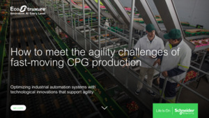 How to meet the agility challenges of fast-moving CPG production