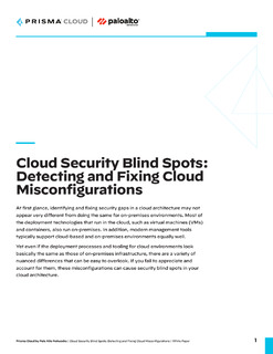 Cloud Security Blind Spots: Detecting and Fixing Cloud Misconfigurations