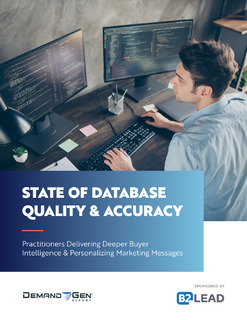 STATE OF DATABASE QUALITY & ACCURACY