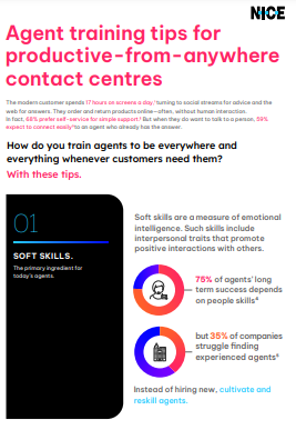 Agent Training Tips for Productive-From-Anywhere Contact Centres