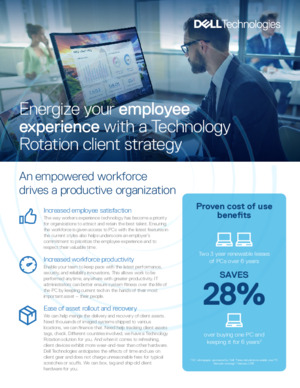 Energize your employee experience with a Technology Rotation client strategy