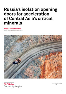 Russia’s Isolation Opening Doors for Acceleration of Central Asia’s Critical Minerals