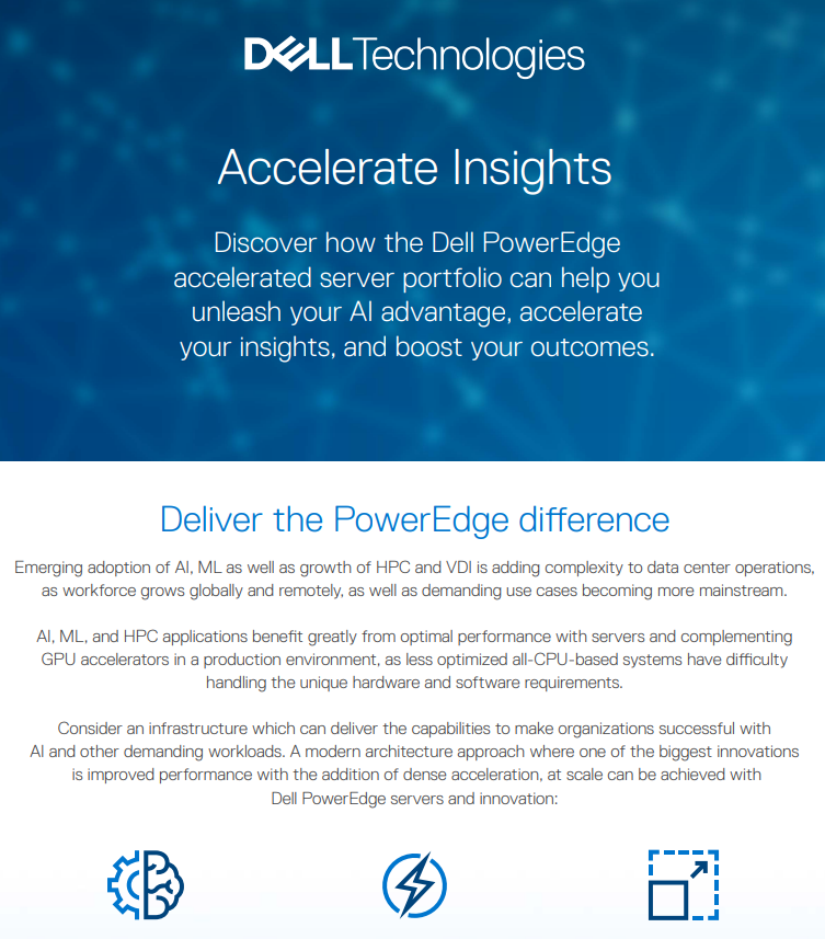 Dell EMC Accelerated Server Portfolio