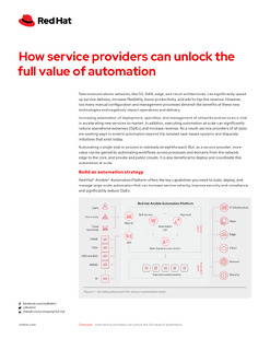 How service providers can unlock the full value of automation