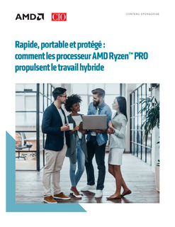 Rapide, portable et protégé : comment les processeur AMD Ryzen™ PRO propulsent le travail hybride