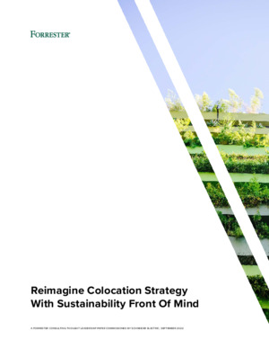 Forrester Consulting study: Reimagine Colocation with Sustainability Front of Mind