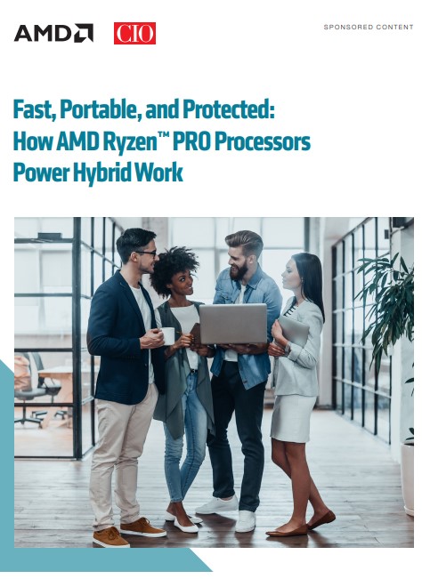 Fast, Portable, and Protected: How AMD Ryzen™ PRO 6000 Series Processors Power Hybrid Work