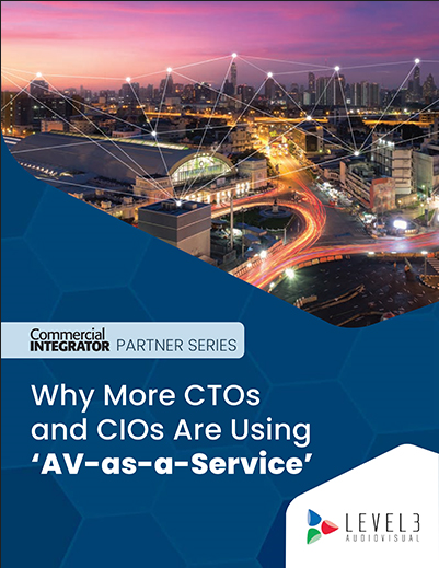 Why More CTOs And CIOs Are Using ‘AV-as-a-Service’ to Manage Their Office Technology