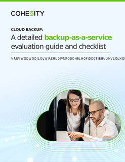 Cloud Backup Eval Guide & Checklist