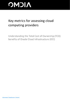Key metrics for assessing cloud computing providers